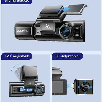 <tc>AZDome M770 Pro 3CH 4K Wifi GPS 64gb dashcam</tc>