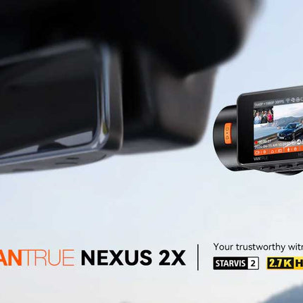 Vantrue N2X 2K Wifi GPS dashcam