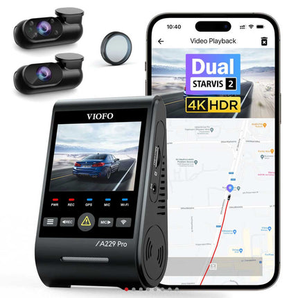 <tc>Viofo A229 Pro 3CH 4K Wifi GPS dashcam</tc>