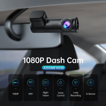 <tc>AZDome M330 FullHD Wifi dashcam</tc>