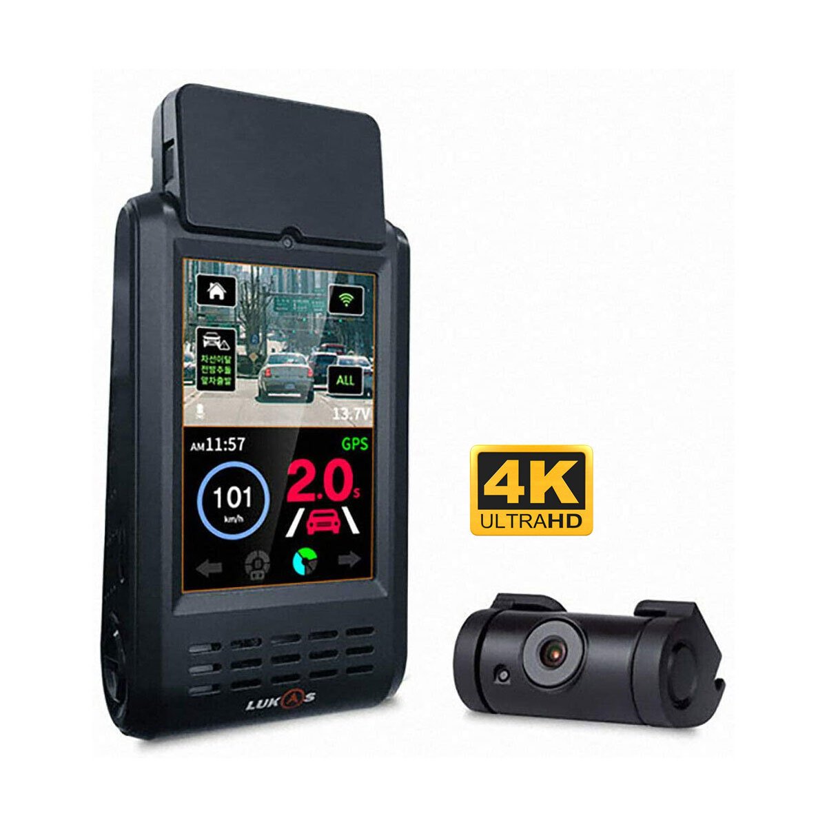 <tc>Lukas H900 4K Touch Wifi GPS 128gb dashcam</tc>