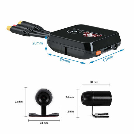 <tc>Motocam E6L 2CH Dual Wifi dashcam per moto</tc>