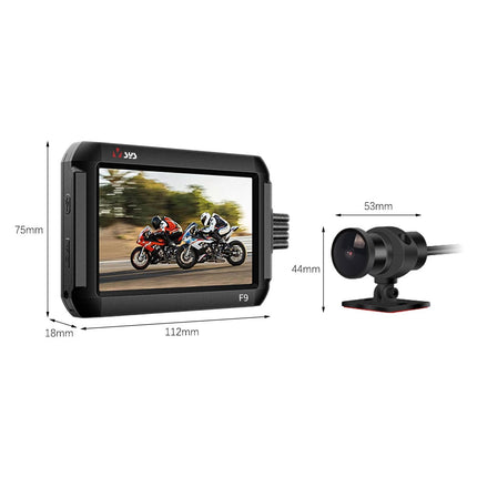 <tc>Motocam F9 Wifi GPS 2CH Moto dashcam</tc>