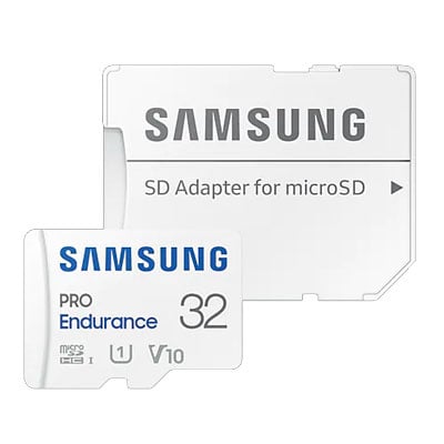 Scheda Samsung Pro Endurance 32gb UHS-I V10 Micro SDHC