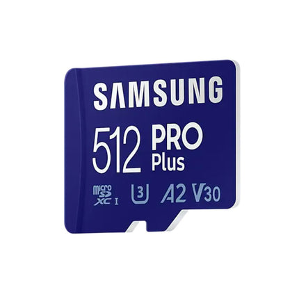 Scheda Samsung Pro Plus 512gb U3 V30 A2 Micro SDXC