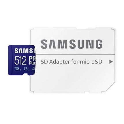 Scheda Samsung Pro Plus 512gb U3 V30 A2 Micro SDXC