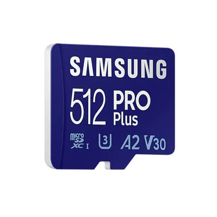 Scheda Samsung Pro Plus 512gb U3 V30 A2 Micro SDXC